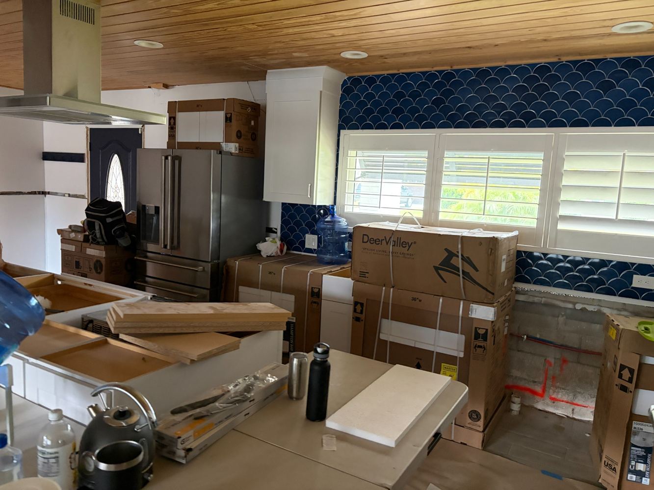 OceanTimes kitchen renovation in progress